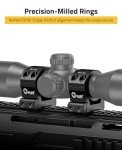 CVLIFE Medium Profile Scope Rings for Rifles
