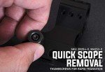 Monstrum Dual Ring Offset Scope Mount - Black