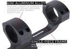 Monstrum Offset Picatinny Scope Mount - Black