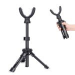 Adjustable Portable Shooting Tripod with V Yoke Rest