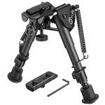 Carbon Fiber Bipod with M-Rail Adapter