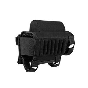 Tactical Rifle Cheek Riser with Molle Pouch