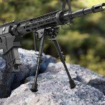 Carbon Fiber Bipod with M-Rail Adapter