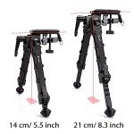 Zeadio Adjustable Bipod with Sling Mount 7-10