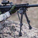 CVLIFE 6-9 Inch Adjustable Picatinny Bipod