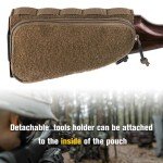Tactical Stock Pack with Cheek Rest - Coyote Brown