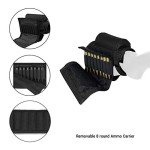Tactical Rifle Cheek Riser with Molle Pouch