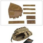 Tactical Buttstock Ammo Holder Pouch - Coyote Brown