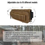 Tactical Stock Pack with Cheek Rest - Coyote Brown