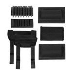 Tactical Rifle Cheek Riser with Molle Pouch