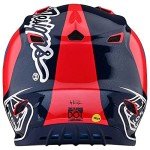 Troy Lee Designs SE4 MIPS Motocross Helmet - Navy/Cyan