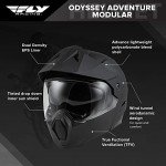 Fly Racing Odyssey Modular Helmet - Navy/Grey/White
