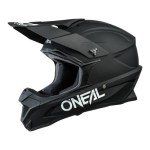 Black SRS Motocross Helmet Size M