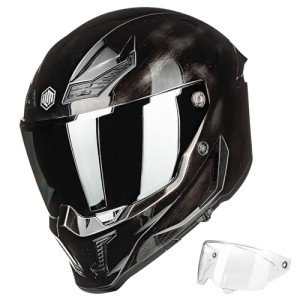 ILM Full Face Dual Visor Motorcycle Helmet