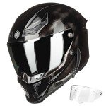ILM Full Face Dual Visor Motorcycle Helmet