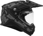 Fly Racing Trekker Helmet - Matte Grey/Black, XX-Large