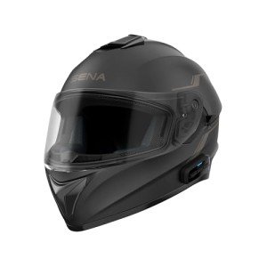 OutForce Smart Full Face Helmet - Matt Black