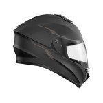 OutForce Smart Full Face Helmet - Matt Black