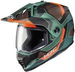 HJC DS-X1 Synergy Medium Motocross Helmet - Green/Black/Orange