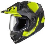 HJC DS-X1 Synergy Yellow Motocross Helmet XL
