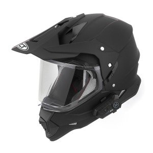 Bluetooth Full Face Motocross Helmet with Dual Visor