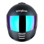 Matt Black Full Face Motocross Helmet for Kids