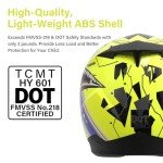TCMT Full Face Kids Motocross Helmet