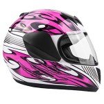 Typhoon Kids Full Face Motorcycle Helmet - Pink