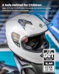 ILM Youth Full Face Motocross Helmet MF521