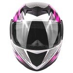 Typhoon Kids Full Face Motorcycle Helmet - Pink
