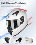 ILM Youth Full Face Motocross Helmet MF521