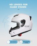 Lightweight Kids Full Face Motorcycle Helmet with Visors