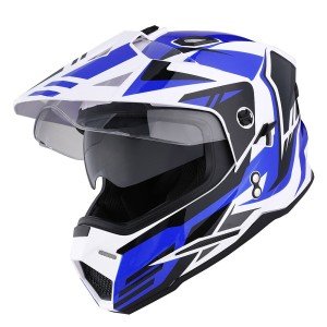 1Storm Youth Dual Sport Motocross Full Face Helmet
