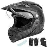 OUMURS Dual Sport Full Face Motocross Helmet