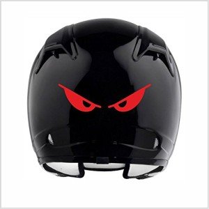 Evil Eyes Reflective Decal for Motocross Helmets