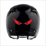 Evil Eyes Reflective Decal for Motocross Helmets