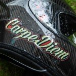 Custom Waterproof Motorcycle Helmet Name Decal Stickers