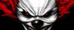 Evil Clown Visor Tint Decal for Helmets