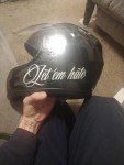 Sticky Dude Reflective 3M Helmet Stickers - 2 Pack