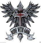 MFX Design God Wings Motocross Helmet Decal