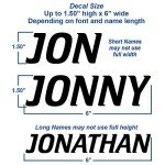 Personalized Motocross Helmet Decal Sticker Kit