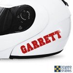 Personalized Motocross Helmet Decal Sticker Kit