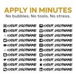 Custom Vinyl Stickers for Social Media Platforms