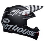 BELL Moto-9S Flex Helmet - Matte Black/White