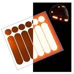 High Visibility Reflective Decals for Helmets & Bikes