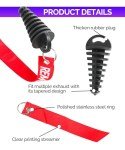 RACOONA Muffler Exhaust Wash Plug for Dirt Bikes