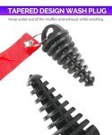 RACOONA Muffler Exhaust Wash Plug for Dirt Bikes