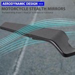 Adjustable Stealth 360° Motorcycle Rear View Mirrors