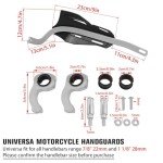 CNC Aluminum Handguards for Motorbike Protection