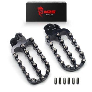 MZS Wide CNC Foot Pegs for Adventure Bikes